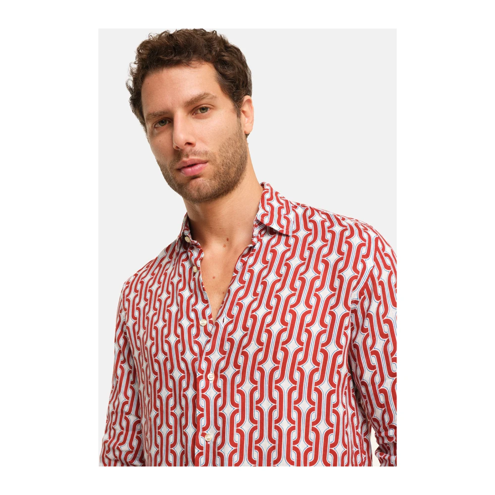 Peninsula Linnen Shirt ViBi Venezia Multicolor Heren