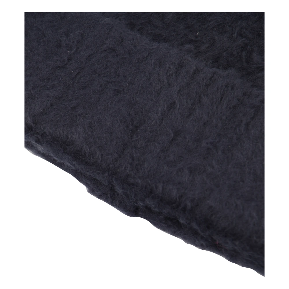 Roberto Collina Blauwe Gebreide Hoeden Collectie Blue Heren