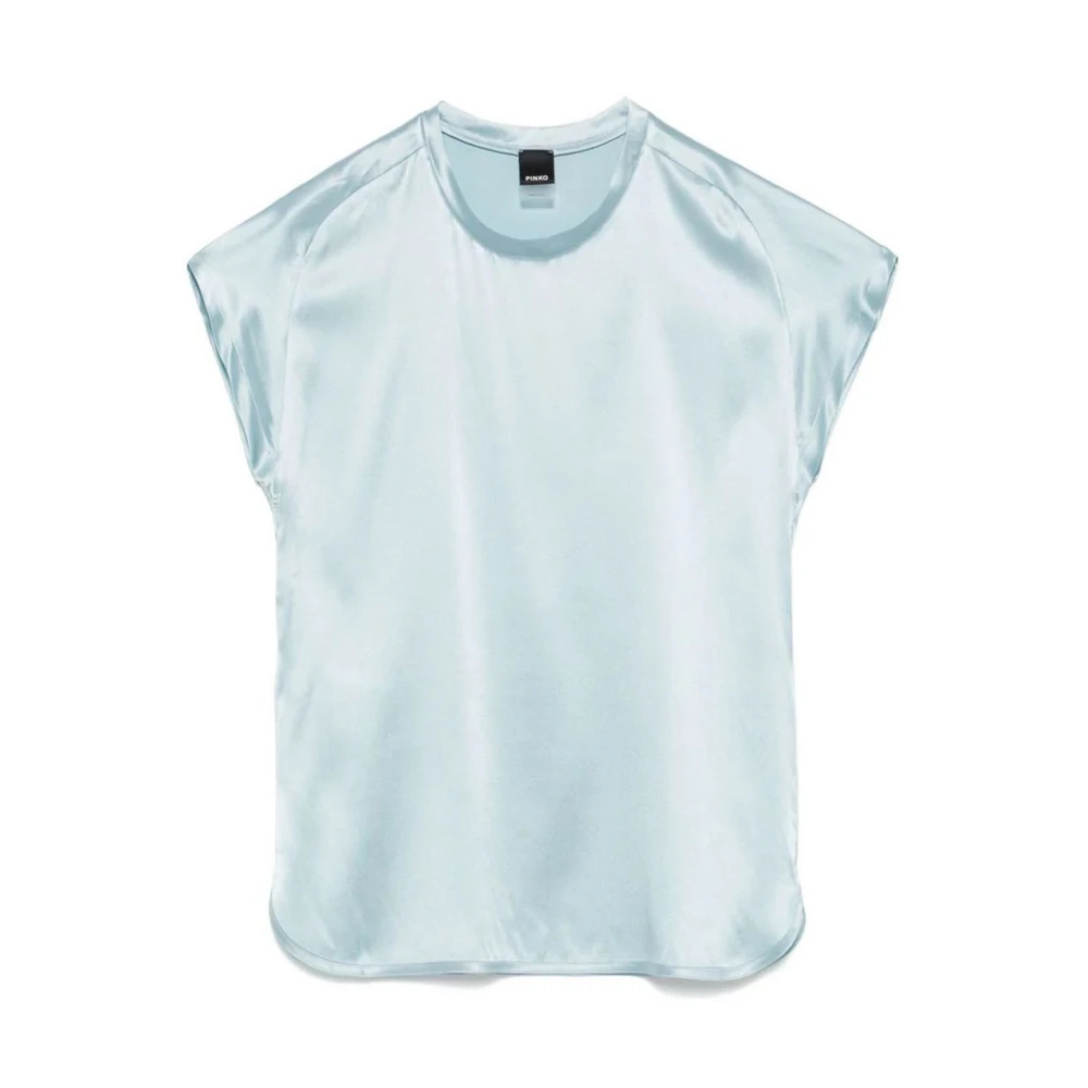 Pinko Women's Blue Blouses, L, Farida Blouse