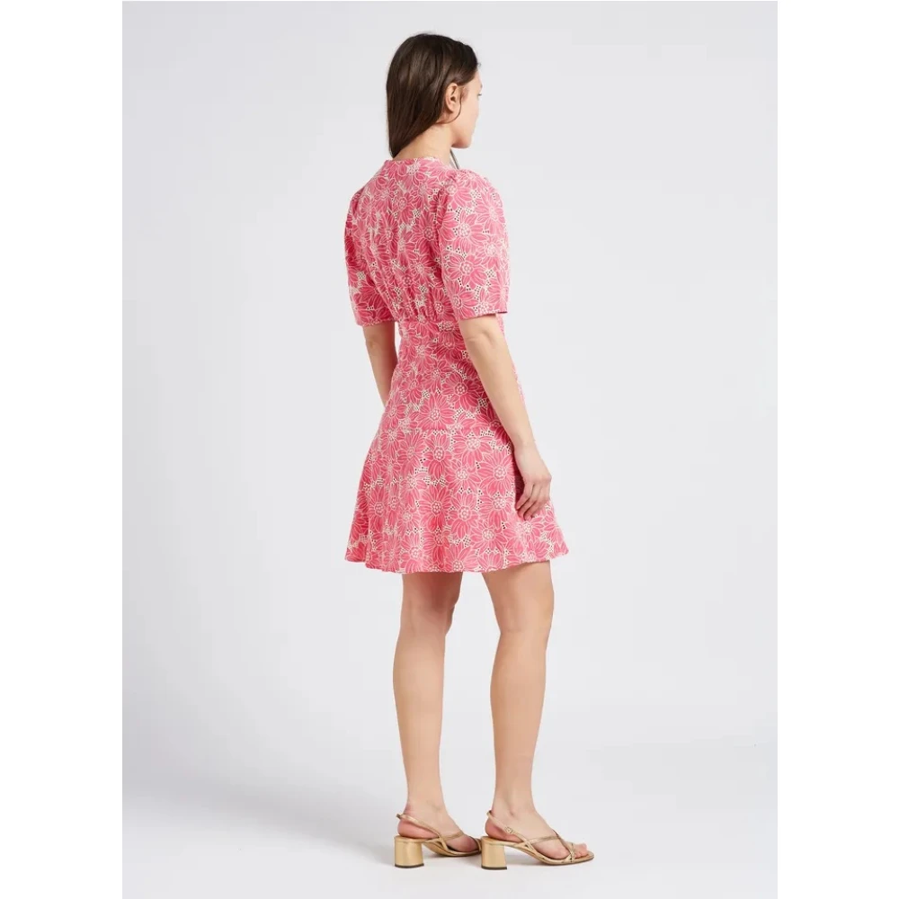 Suncoo Elegante Jurk Pink Dames