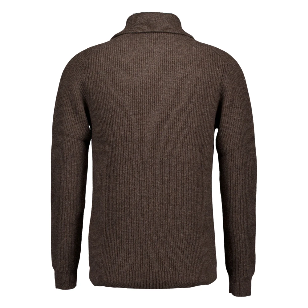 Profuomo Donkerbruine Pullover Sweater Brown Heren