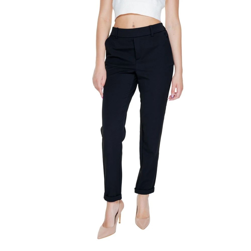 VERO MODA Svarta polyester jeans & byxor Black, Dam