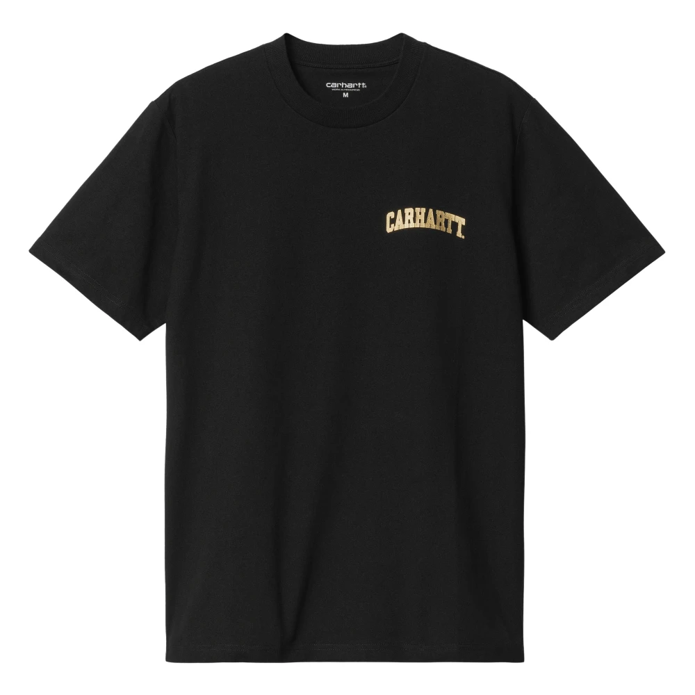 Carhartt WIP University Script T-Shirt Black Heren