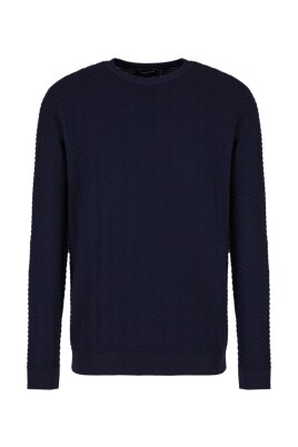 blue-chevron-knit-sweater