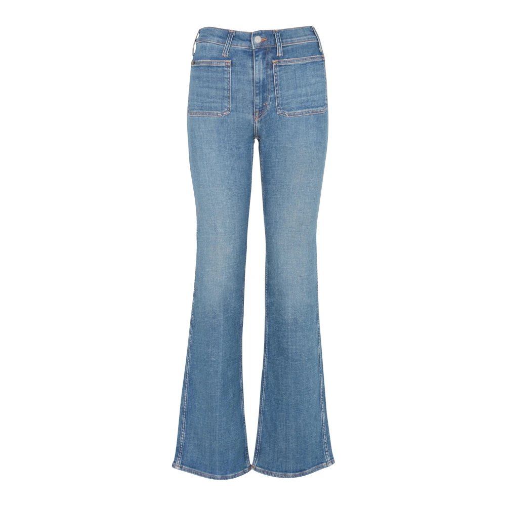 Ralph Lauren Hoge taille bootcut jeans Blue Dames