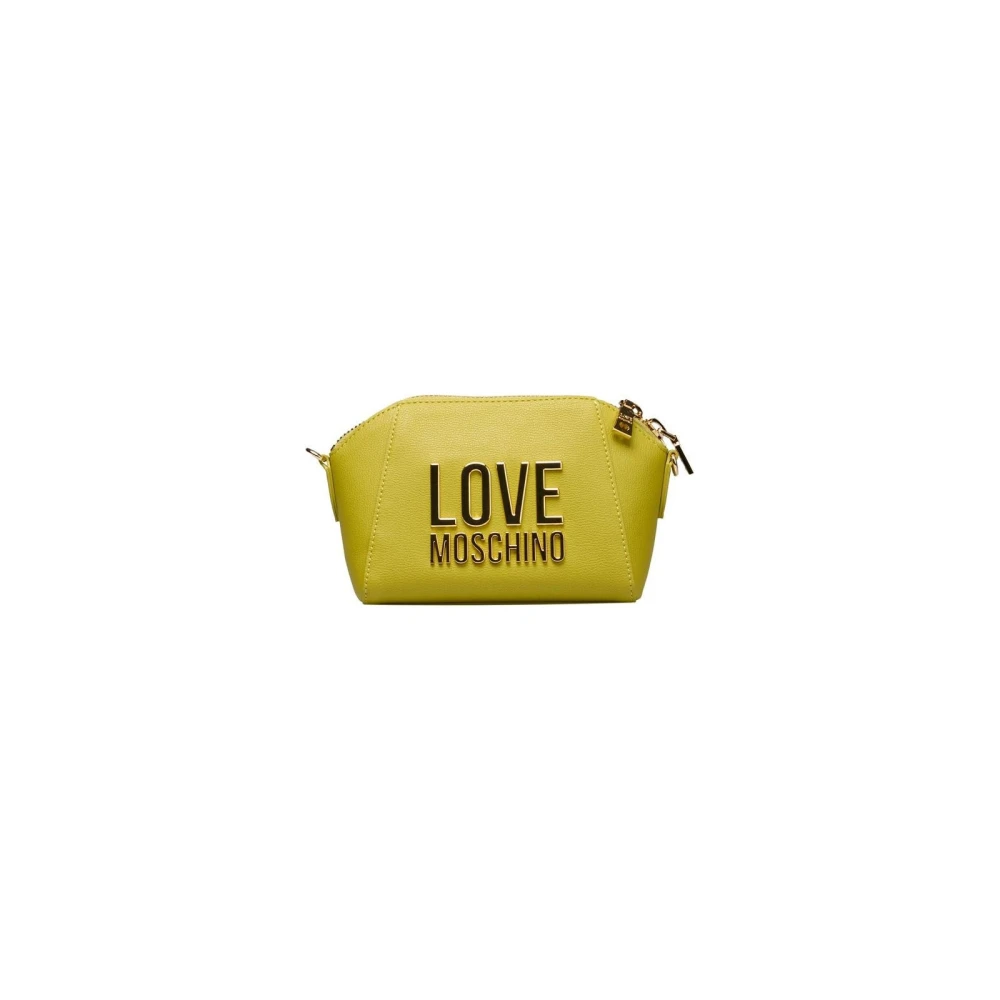 Love Moschino Schoudertas met ritssluiting Yellow Dames