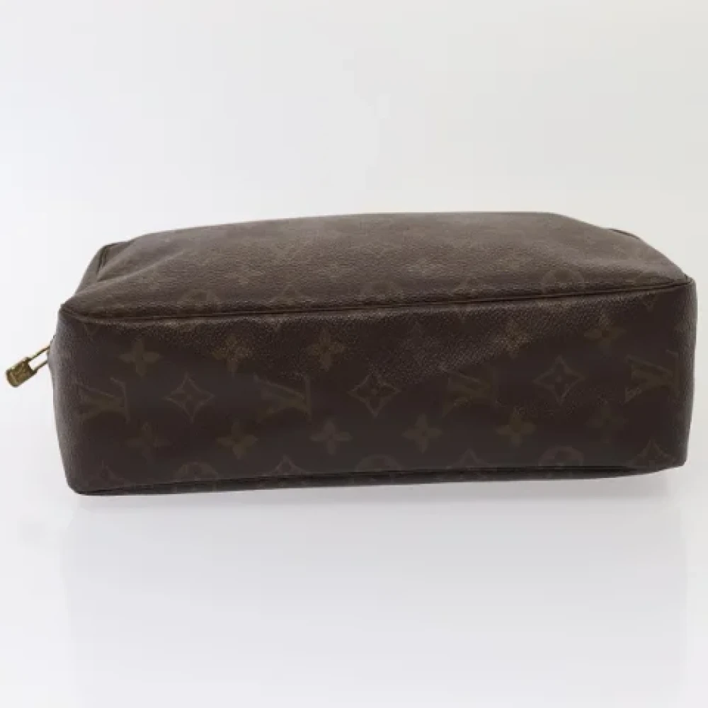 Louis Vuitton Vintage Pre-owned Canvas clutches Brown Dames