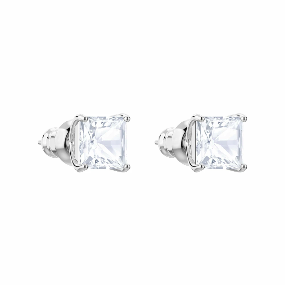 Swarovski Women's Gray Attract Earrings - Earrings - One Size - Accessories