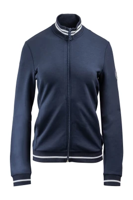 Marinblå Dam Sweatshirt EA7 Style