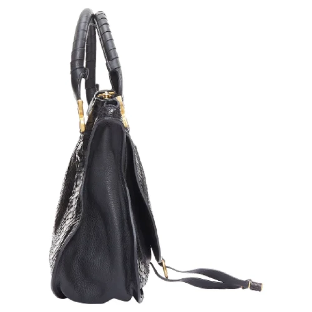 Chloé Pre-owned Leather handbags Black Dames