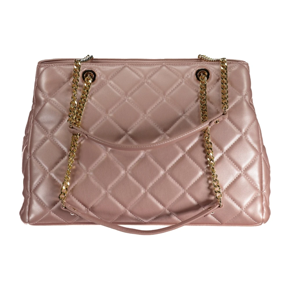 Valentino by Mario Valentino Roze Schoudertas met Kettingband Pink Dames