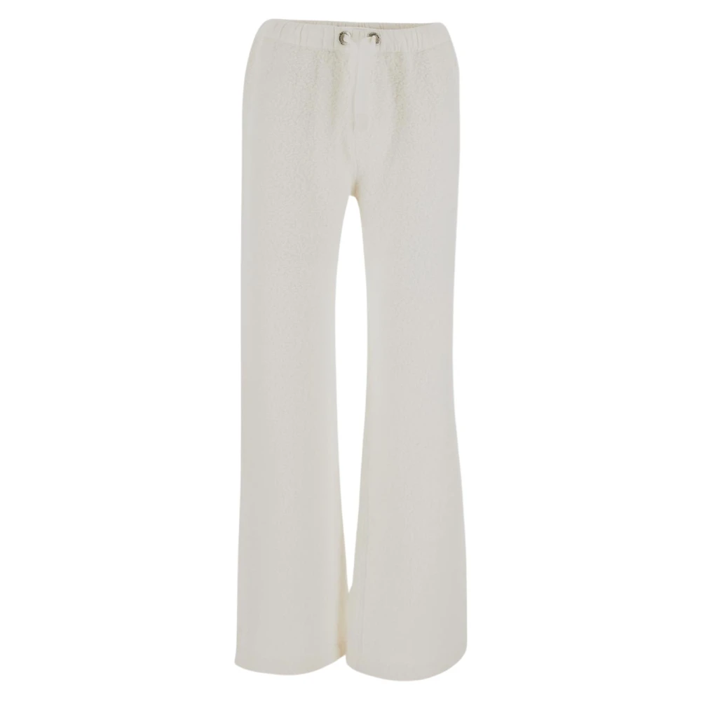 Parajumpers Witte broek met elastische taille White Dames