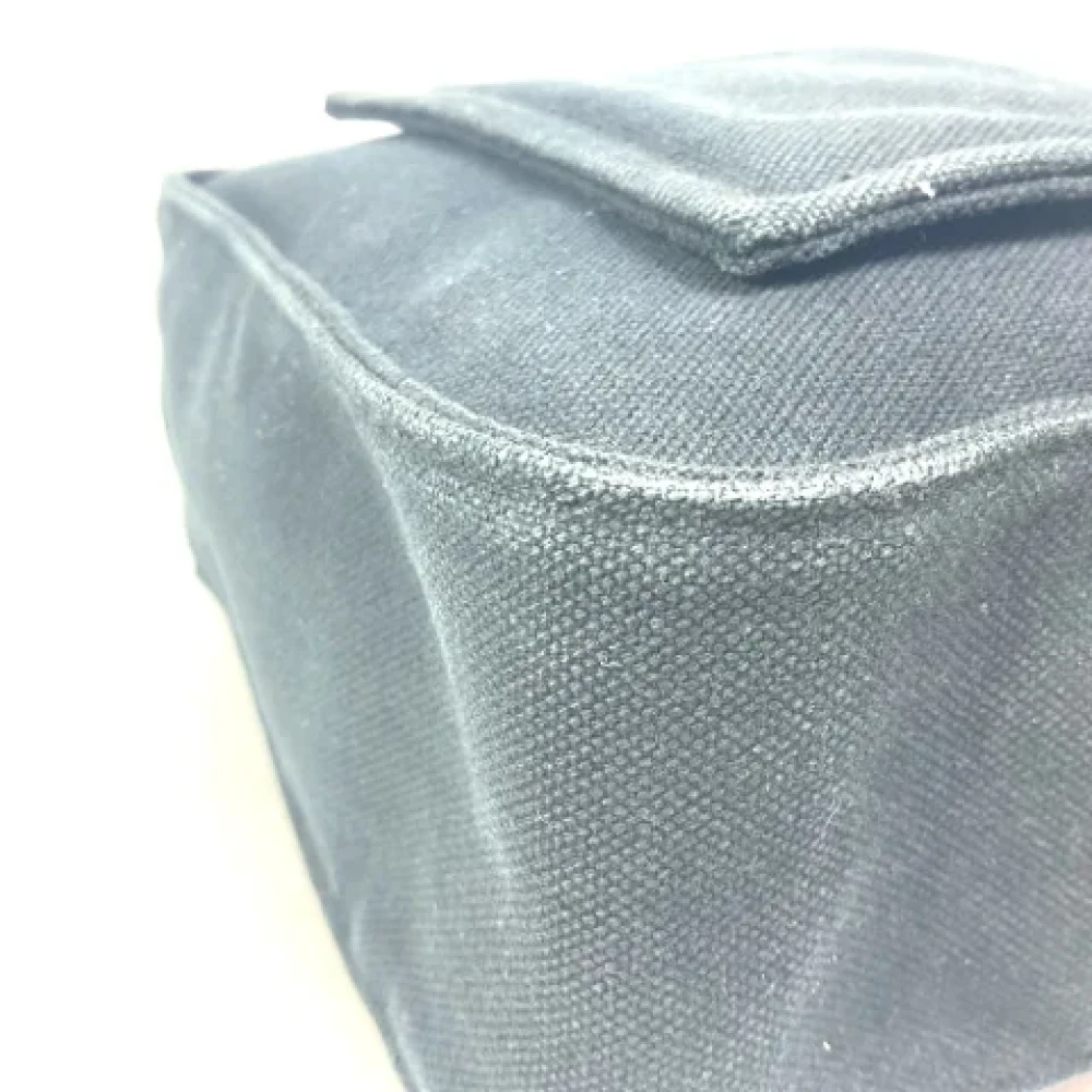 Hermès Vintage Pre-owned Fabric shoulder-bags Black Dames