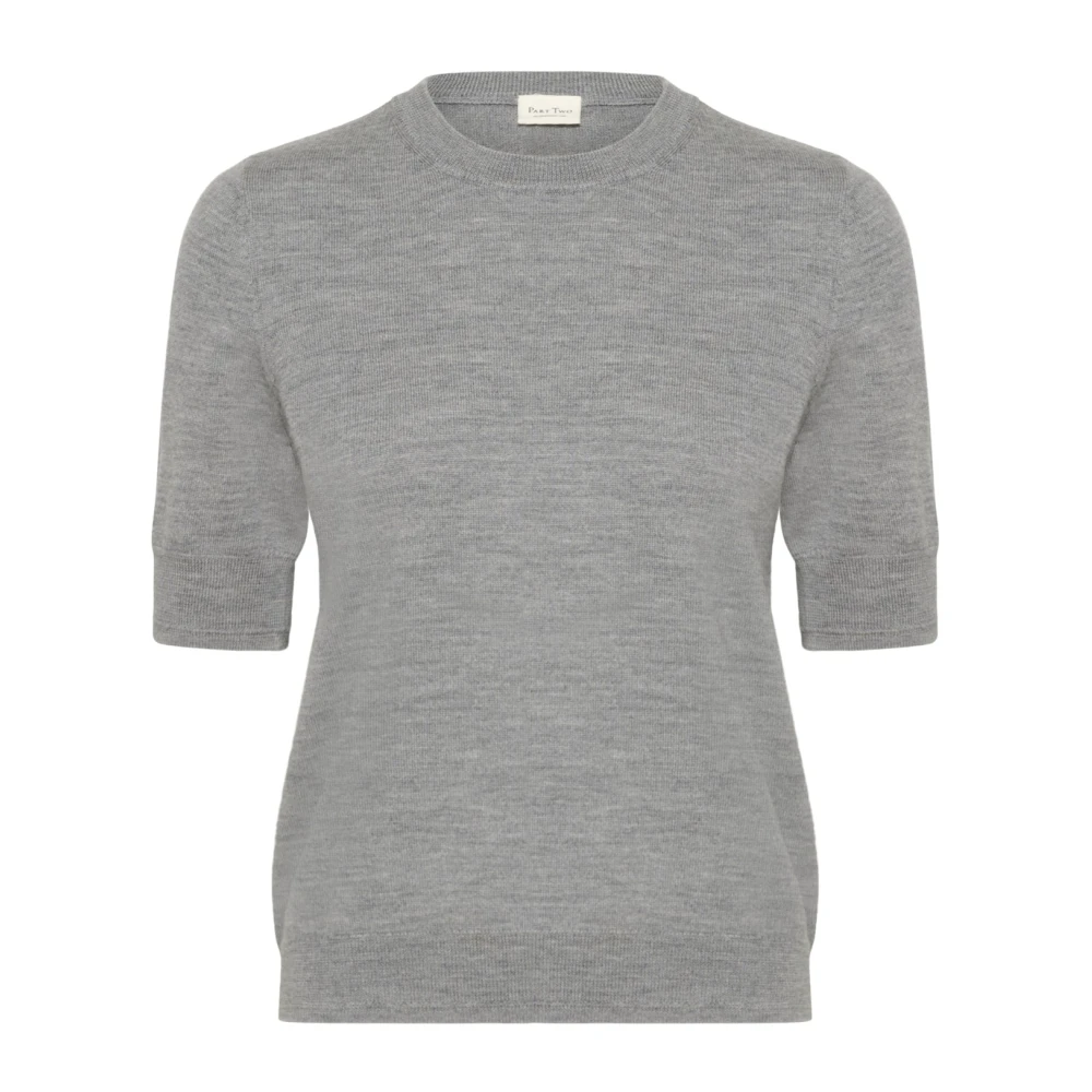 Part Two , Damen, Strickwaren, Grau, Xl