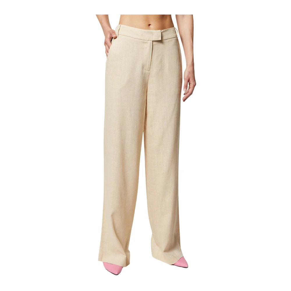 Trousers > Wide Trousers - - Silvian Heach - Modalova