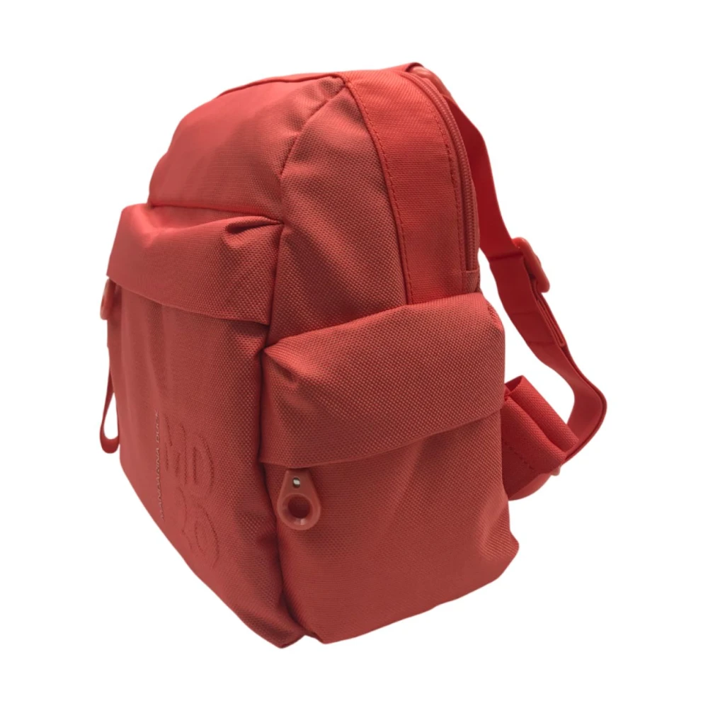 Mandarina Duck Md20 Zachte Rugzak met Ritssluiting Red Dames