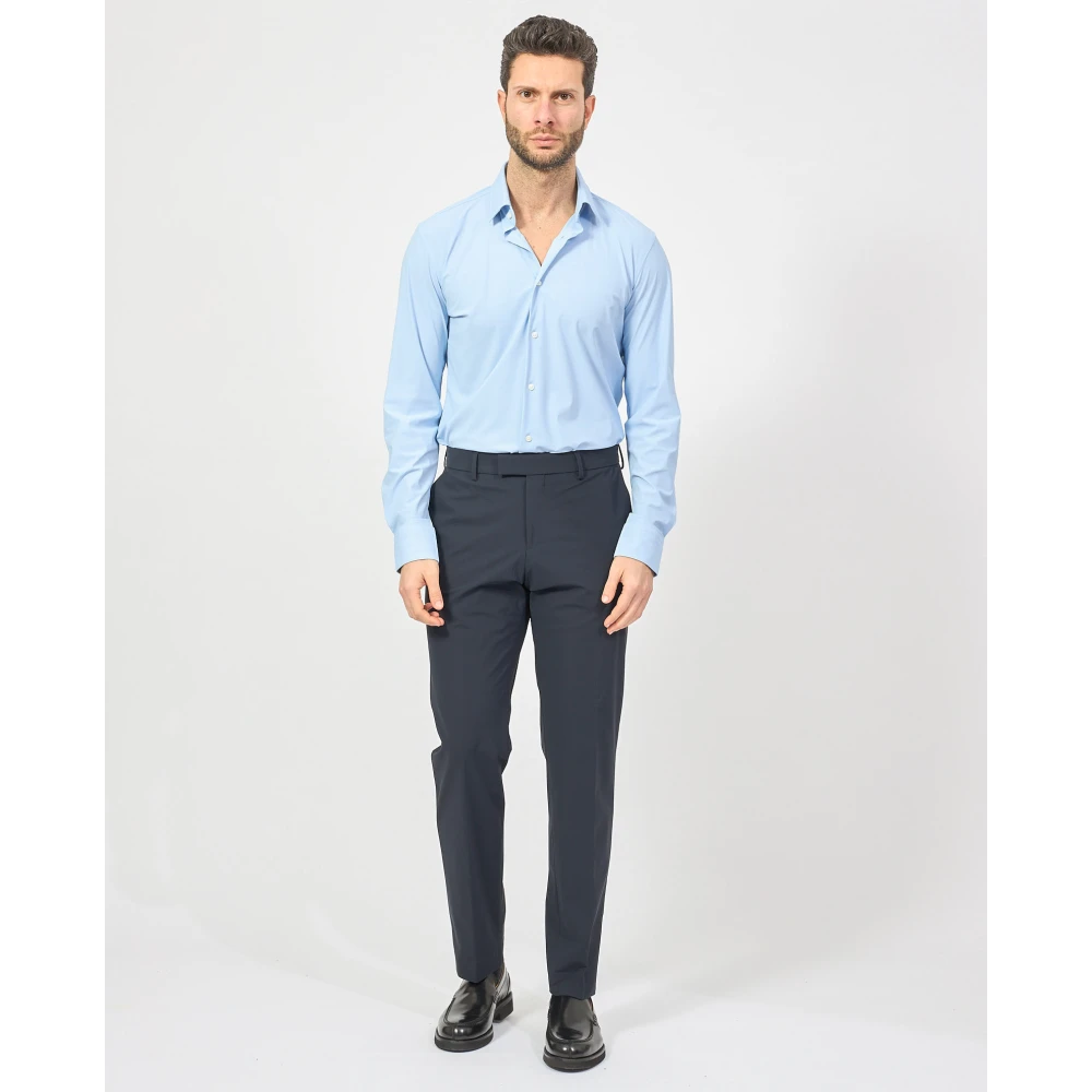 Hugo Boss Blauw Slim Fit Softshell Pak Blue Heren