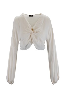 v-neck-blouse-with-unique-detail