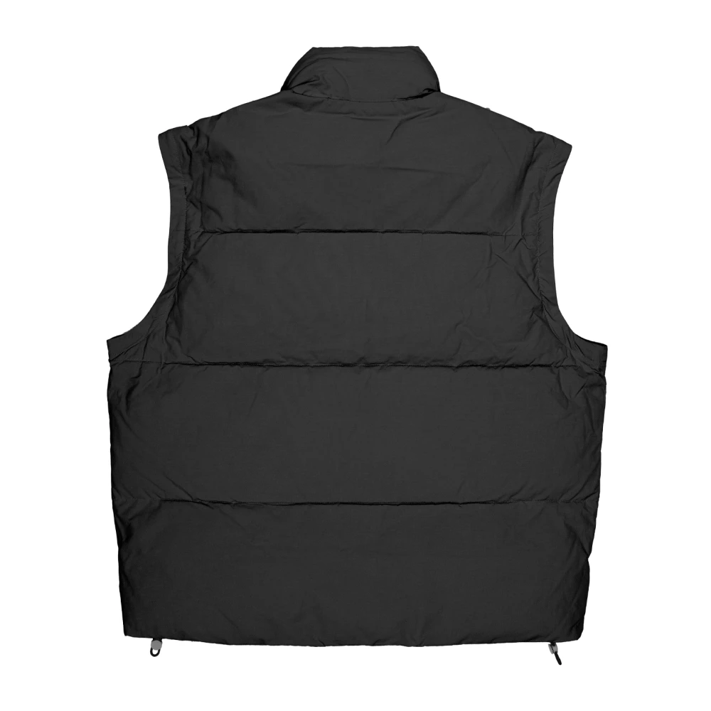 Edwin Afneembare Mouw Waterdichte Puffer Jas Black Heren