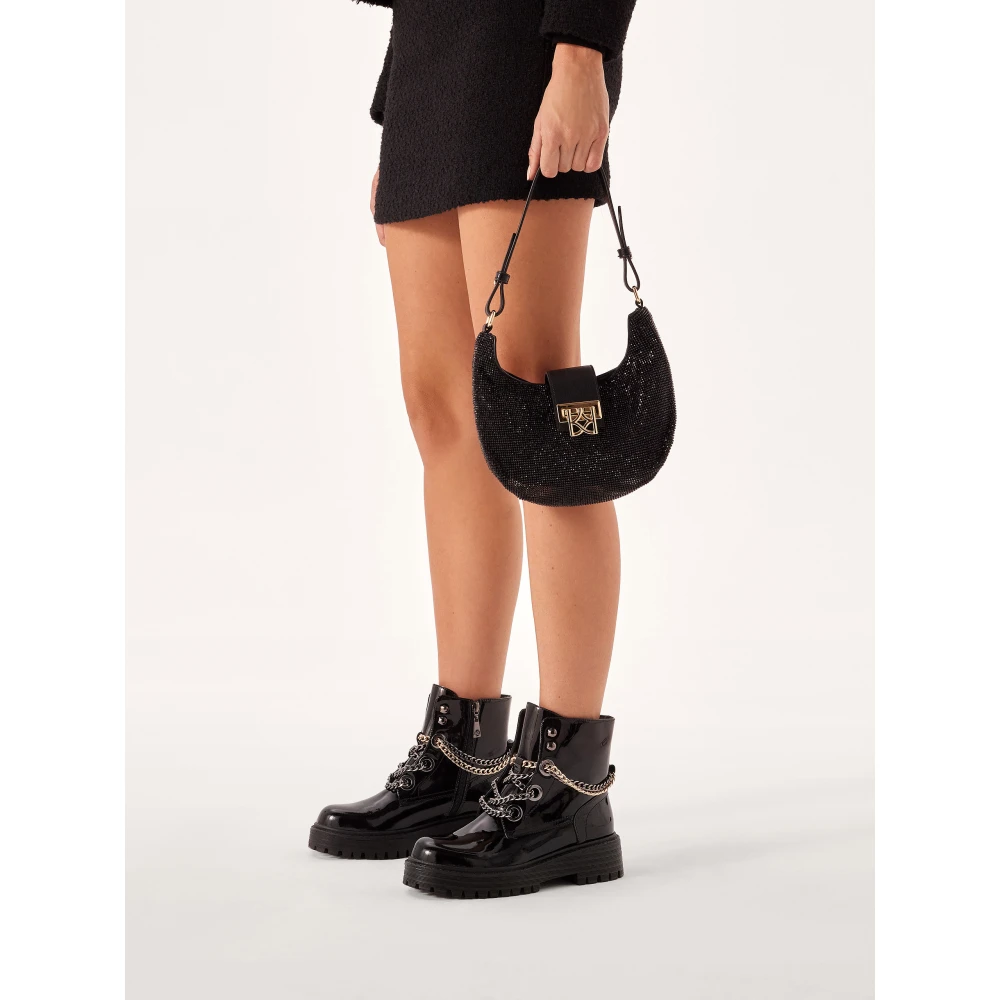 Kazar Glanzende handtas Black Dames