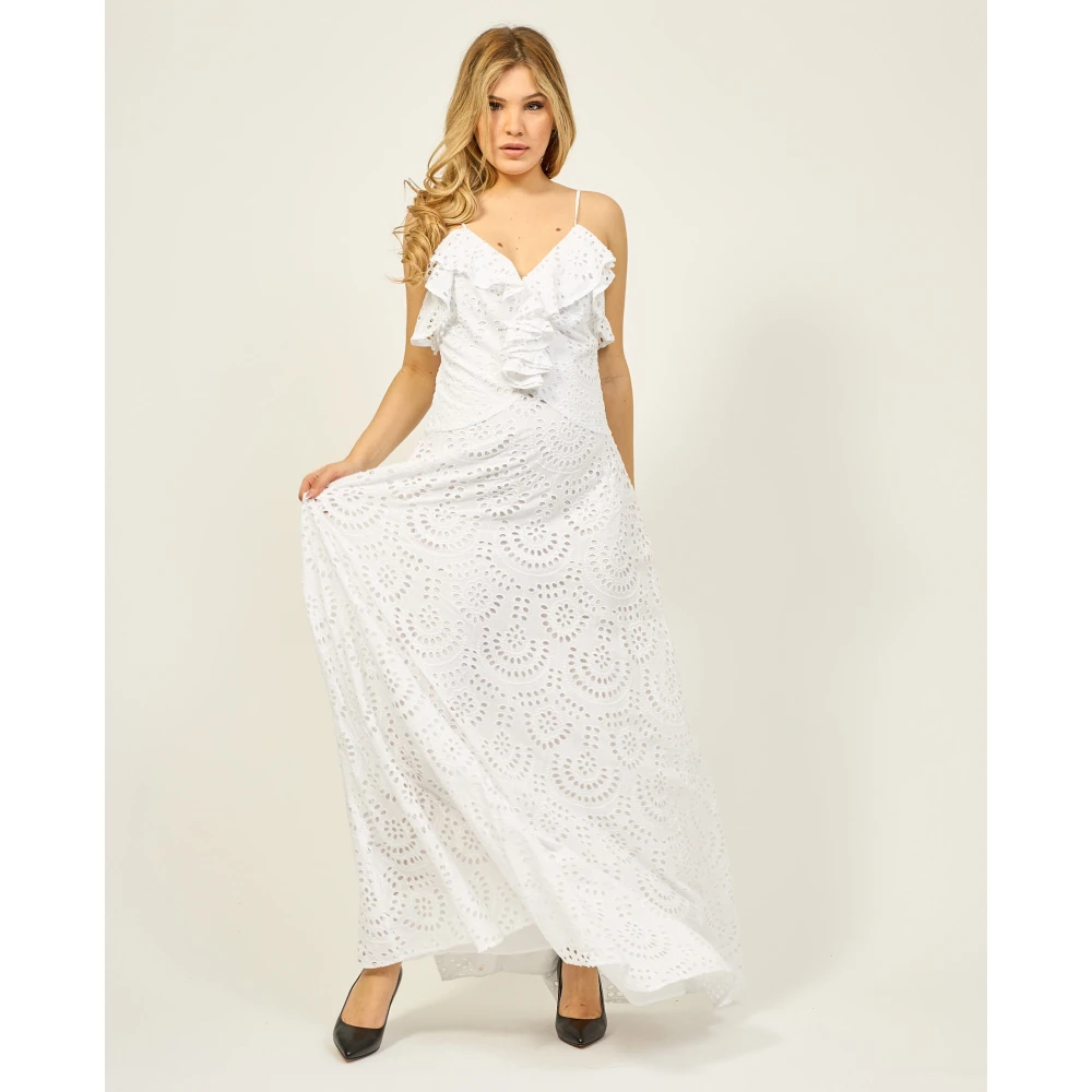 Silvian Heach Dresses White Dames