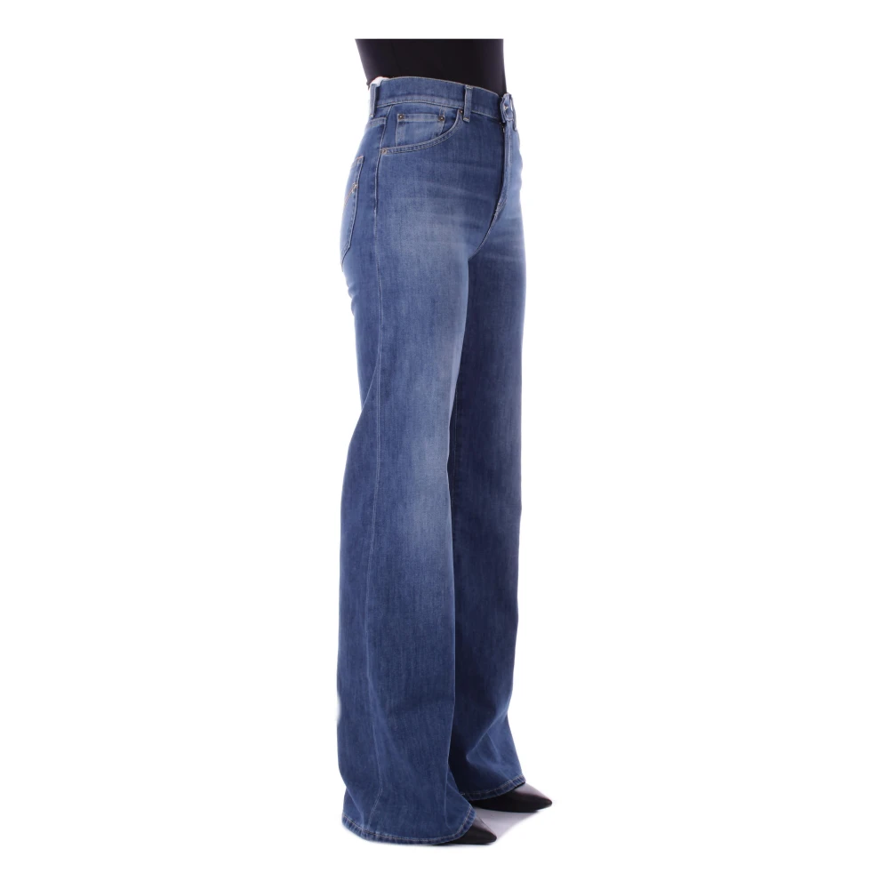 Dondup Slim Fit Denim Jeans Blue Dames