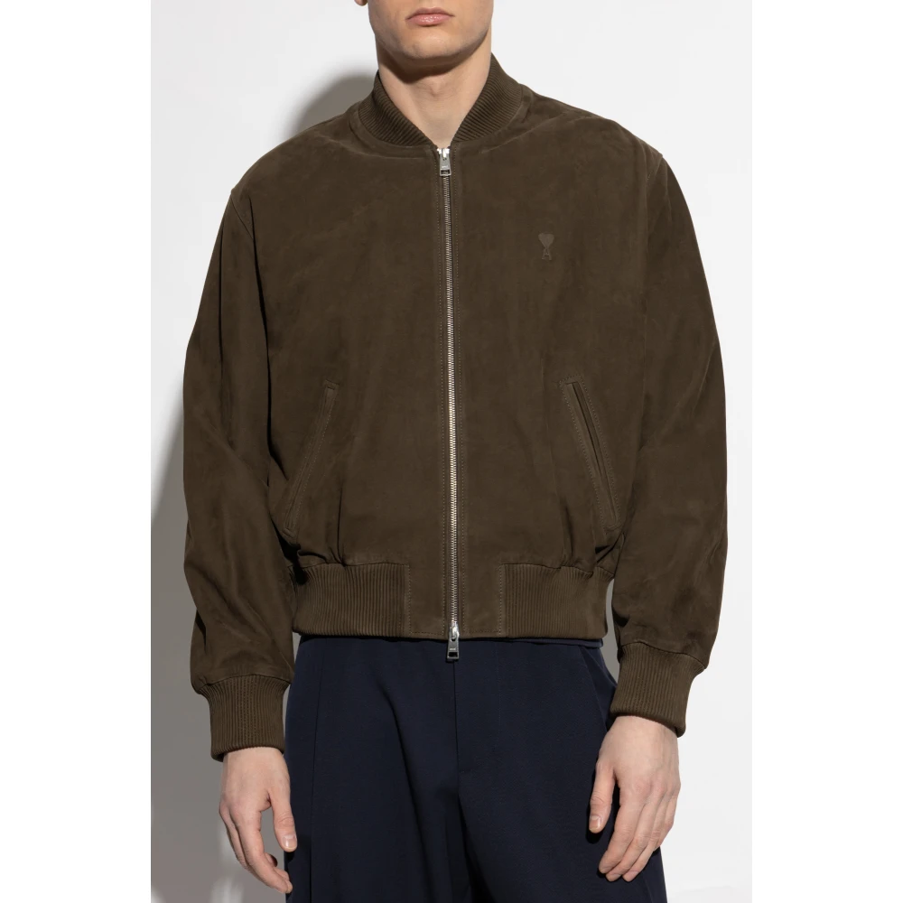 Ami Paris Suède jas Green Heren