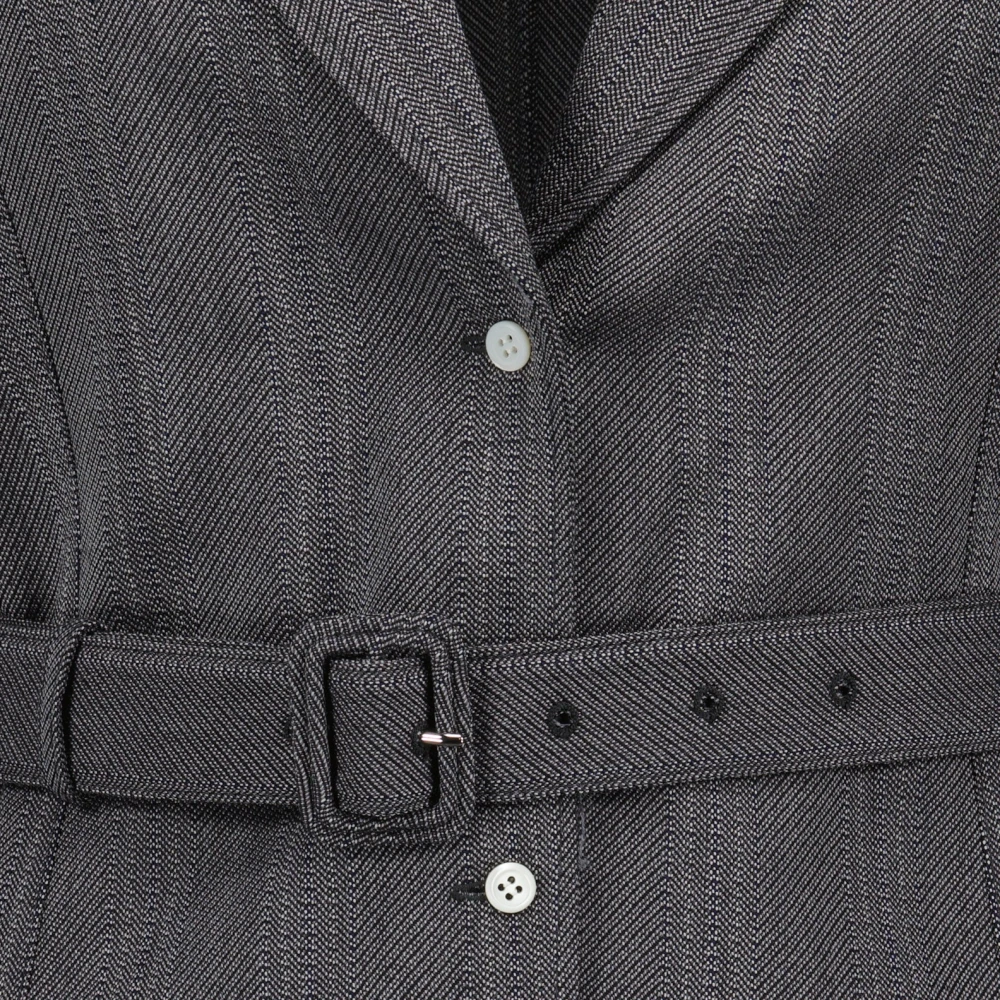 Prada Mouwloos vest voor vrouwen Gray Dames