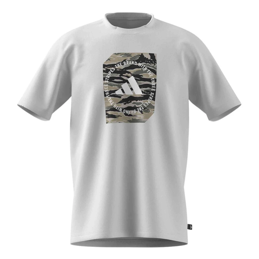 Adidas Herren Weiß Camiseta De Manga Corta Jm0387