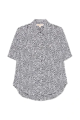 Casual Svart Långärmad Polyester Skjorta