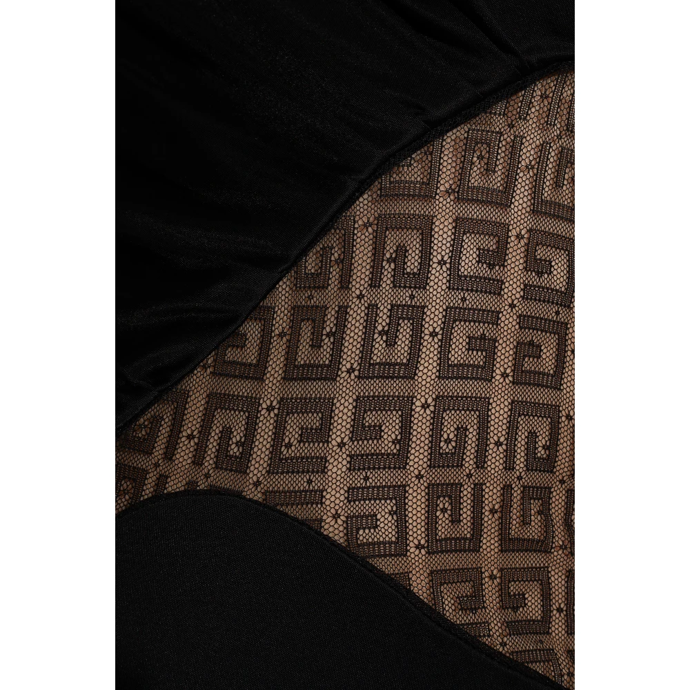 Givenchy Top met kanten inzetstuk Black Dames