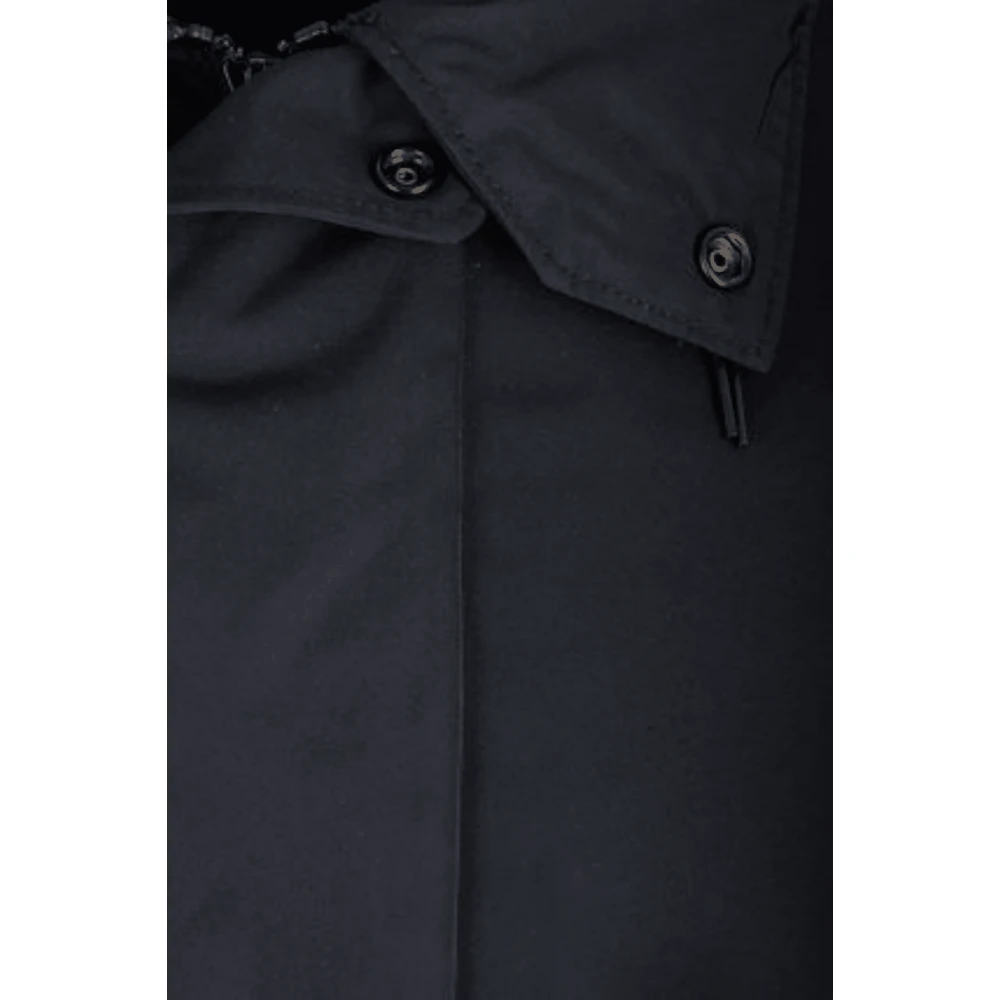 Stone Island Blauwe Hoodie met Verborgen Capuchon Blue Heren