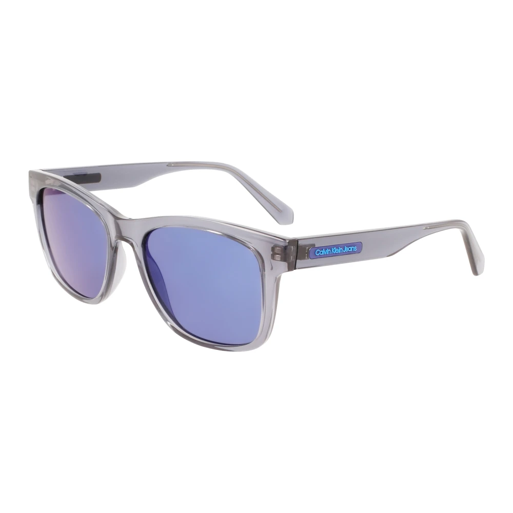 Transparent Grey/Blue Sunglasses