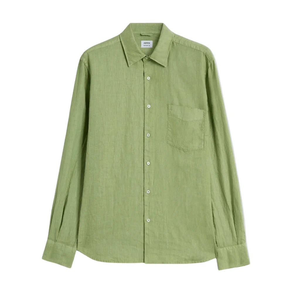 Aspesi Men's Green Camicia Sedici - Casual Shirts - Xl - Shirts