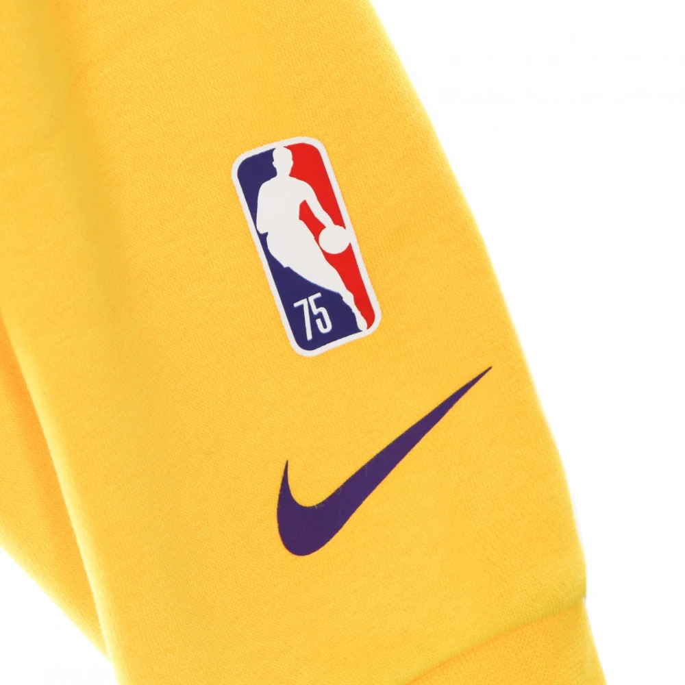 Nike NBA Essential Fleece Hoodie Yellow Dames