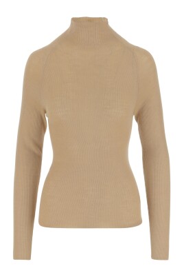 ribbed-wool-sweater-high-neck-beige
