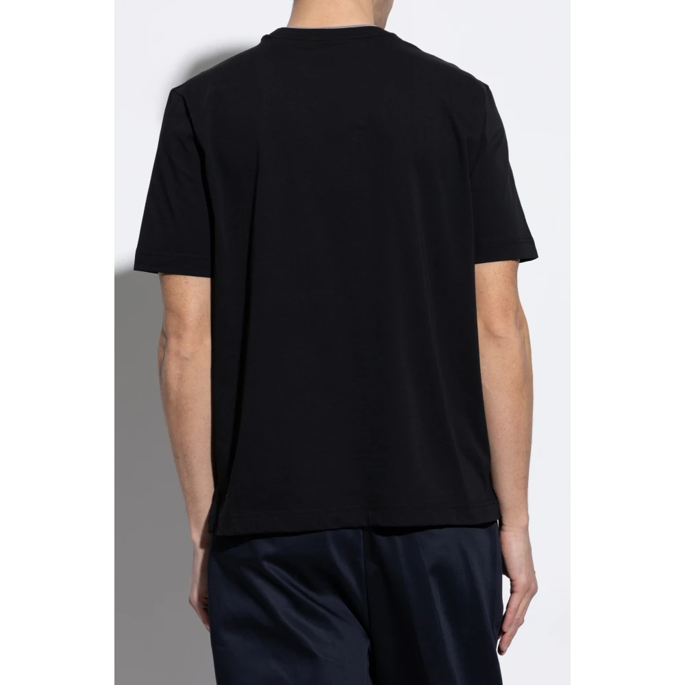 PS By Paul Smith T-shirt met logo Black Heren