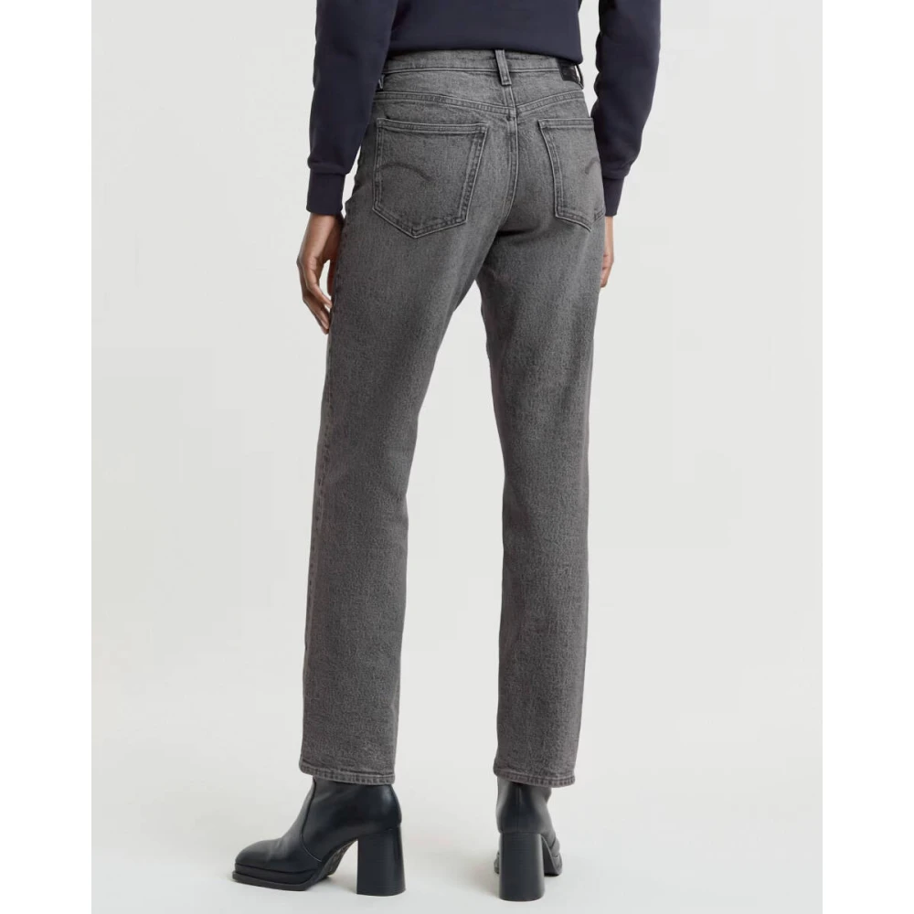G-Star High Straight Jeans voor Vrouwen Gray Dames