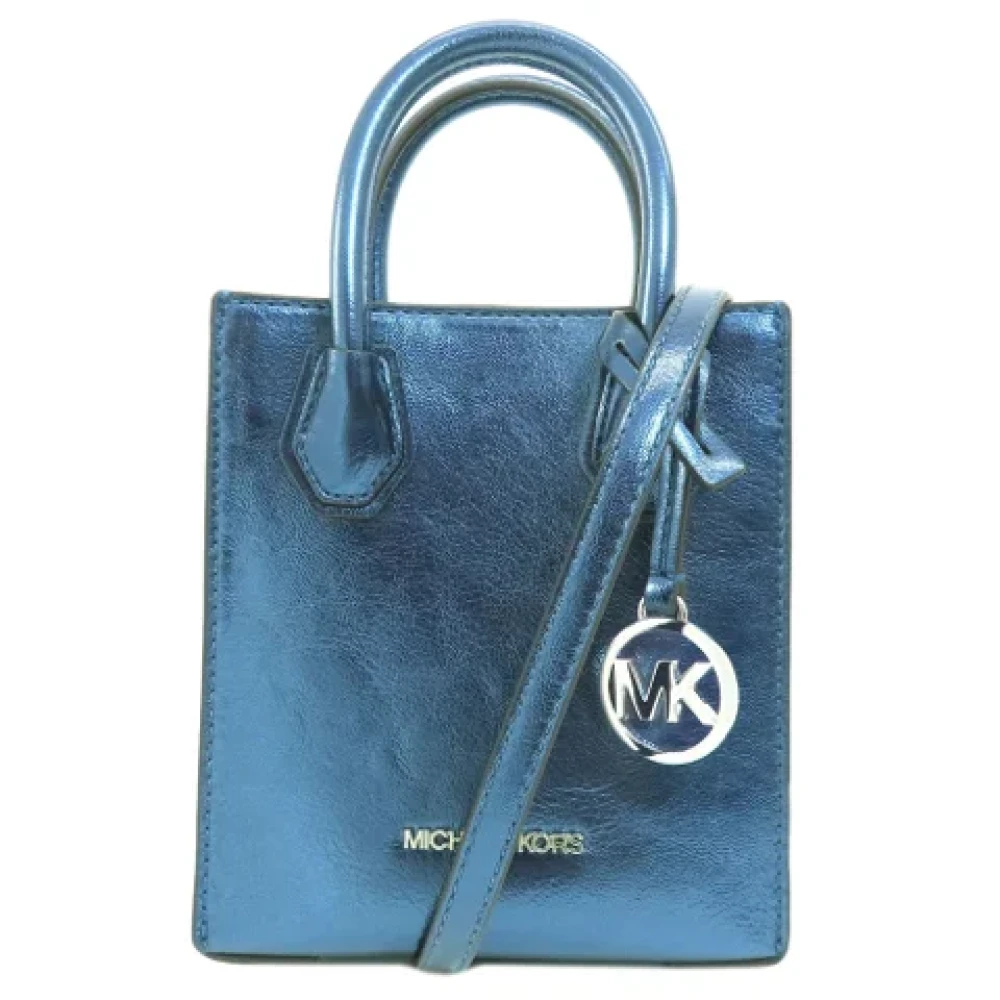 Michael Kors Pre-owned Plastic handbags Blue Dames