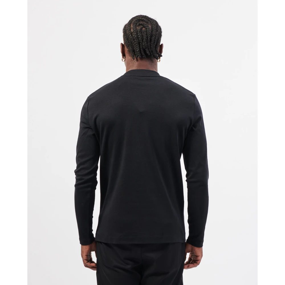 Richmond Zwarte T-shirts en Polos met Logo Black Heren