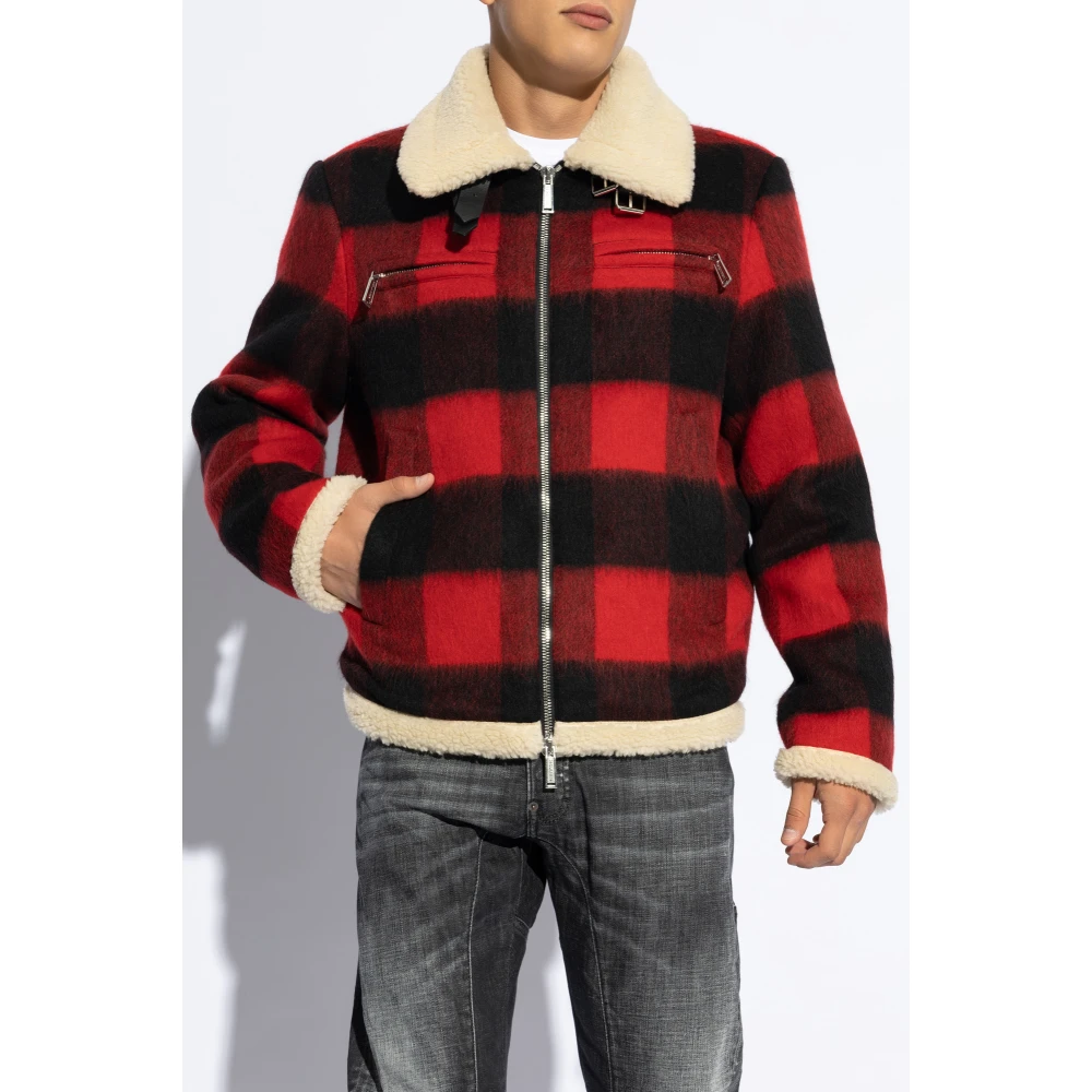 Dsquared2 Jas met ruitpatroon Multicolor Heren