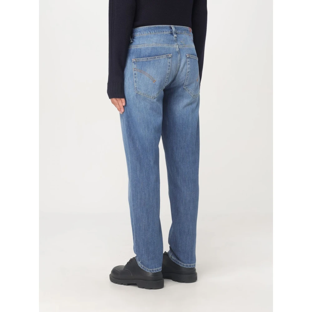 Dondup Brighton Denim Gewassen Broek Blue Heren