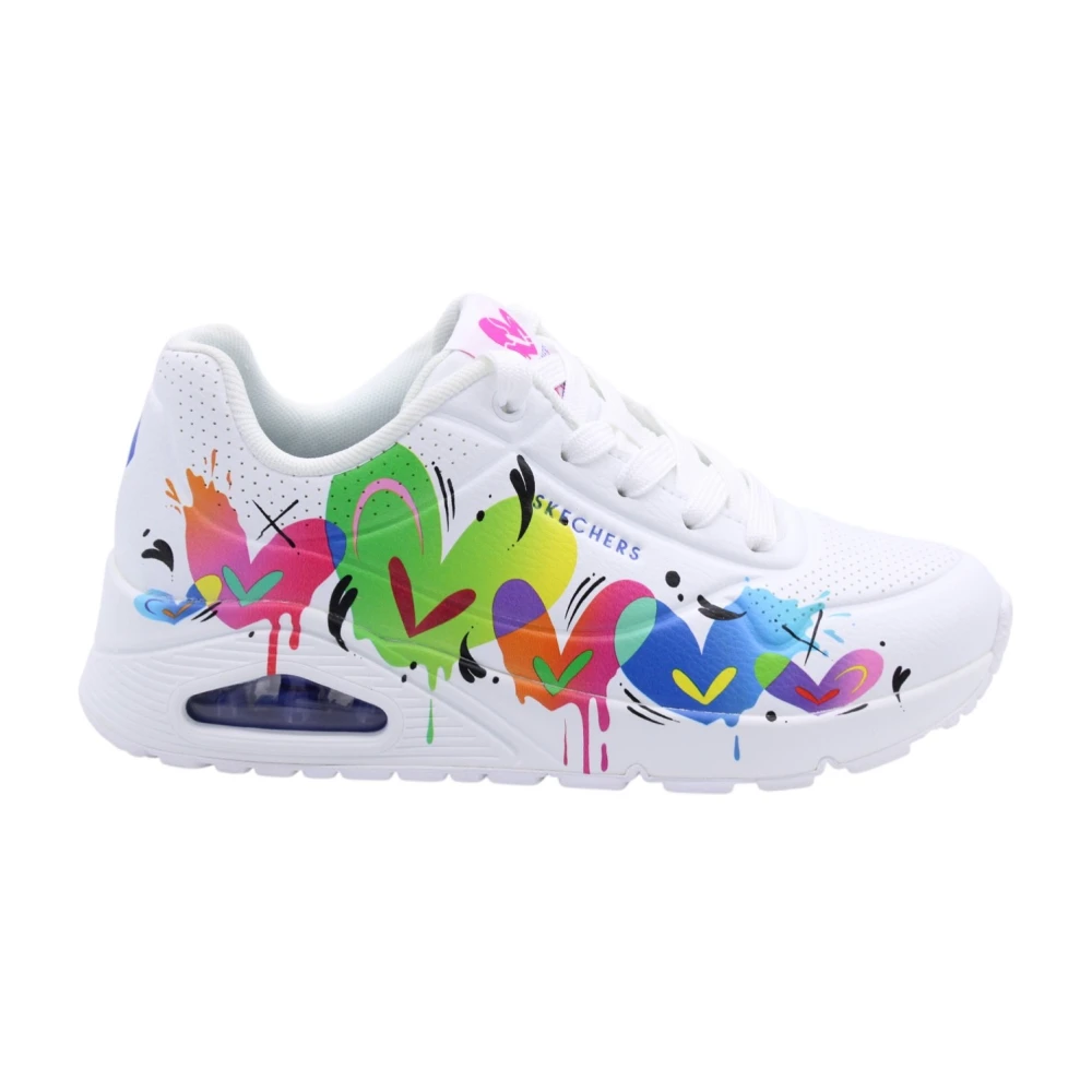 Skechers Kwartet Dames Schoenen Wit