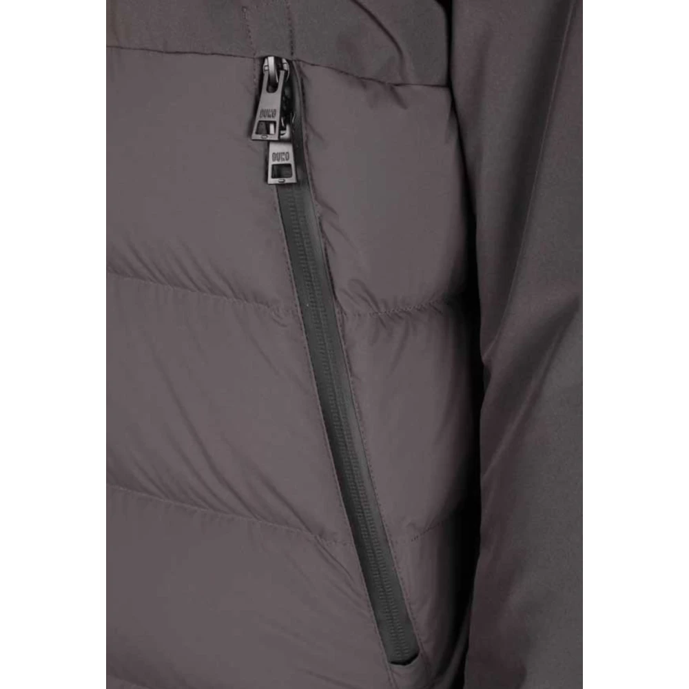 Duno Grijze donsjas met reflecterende details Gray Heren