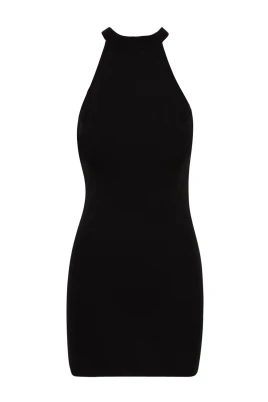 Klänning med kort design