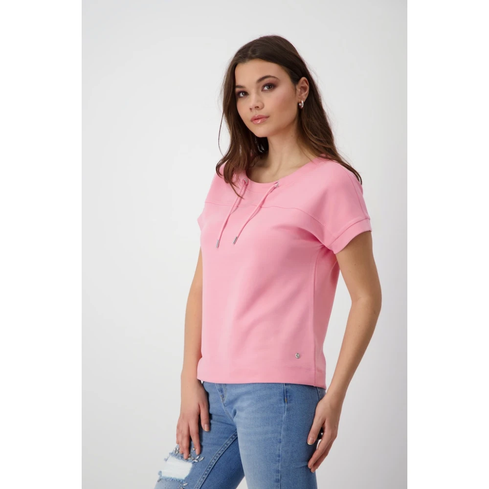 monari shirt Basic sweatshirt 408348 258 Pink Dames