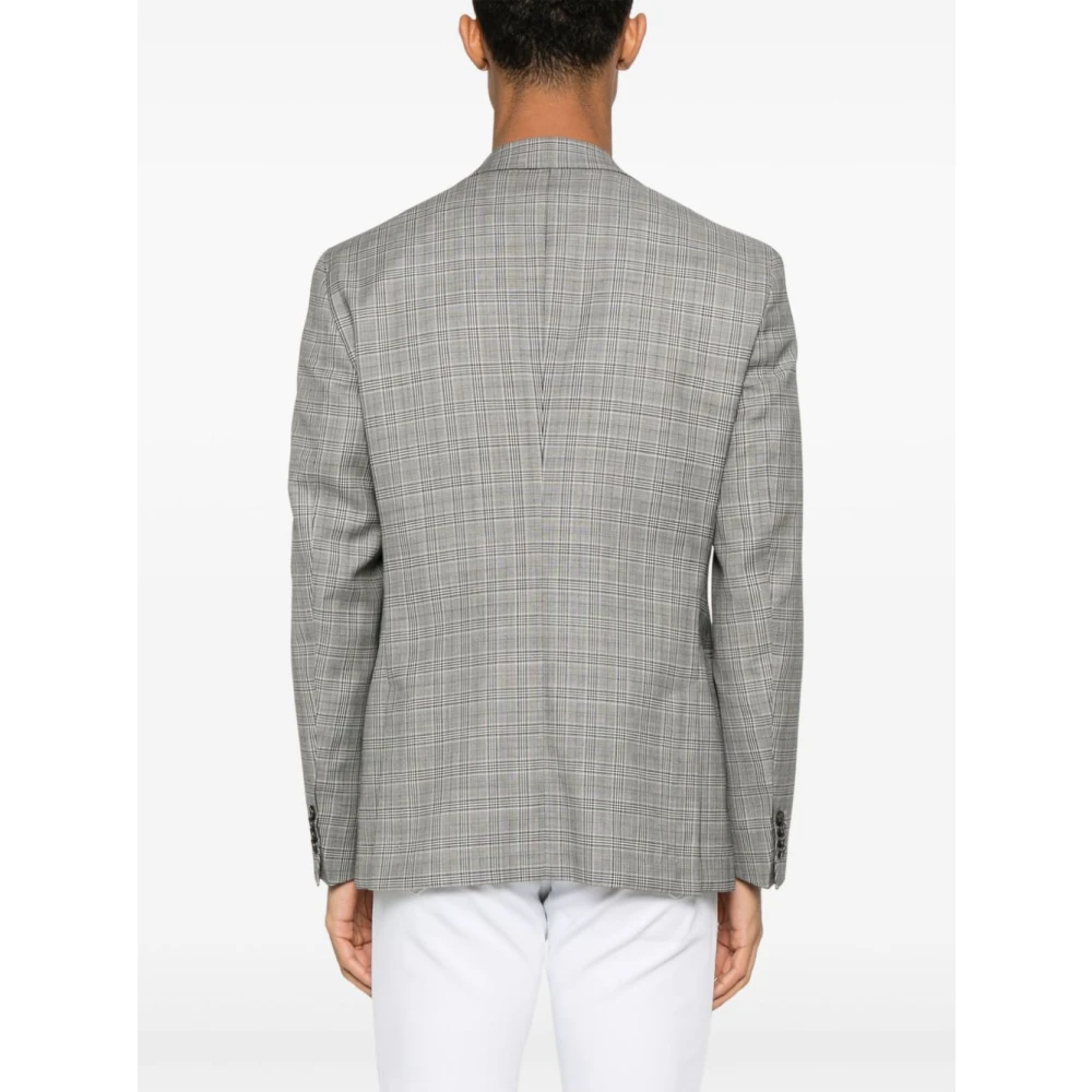 Hugo Boss Stijlvolle Blazer voor Mannen Gray Heren