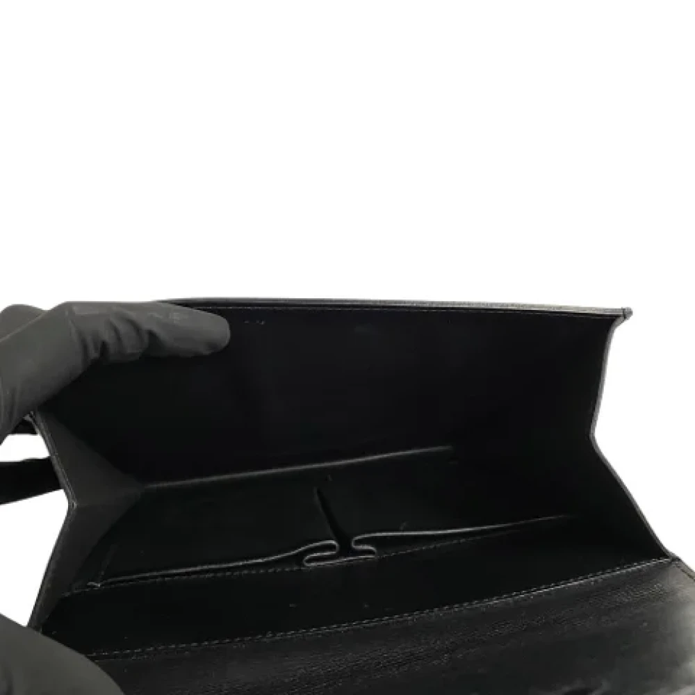 Celine Vintage Pre-owned Leather celine-bags Black Dames