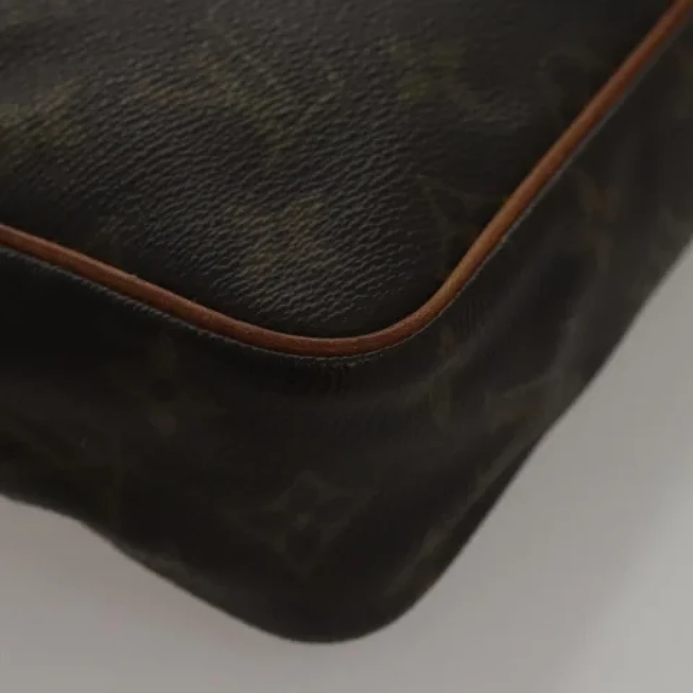 Louis Vuitton Vintage Pre-owned Canvas clutches Brown Dames