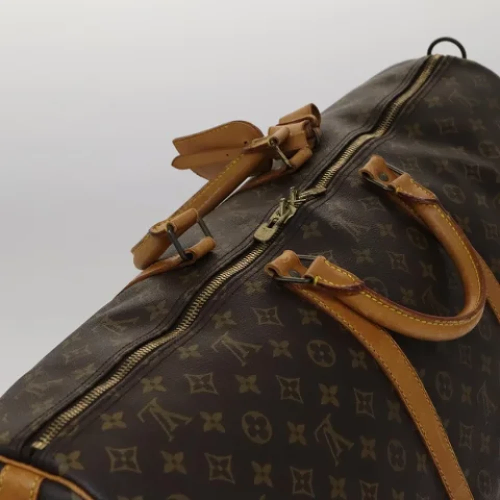 Louis Vuitton Vintage Pre-owned Canvas travel-bags Brown Dames